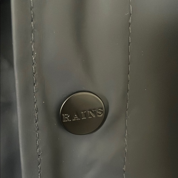 Rains Navy Blue Women’s Jacket - Picture 4 of 8